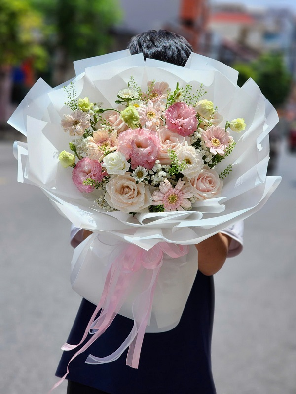 Bó hoa tươi hỗn hợp MS270