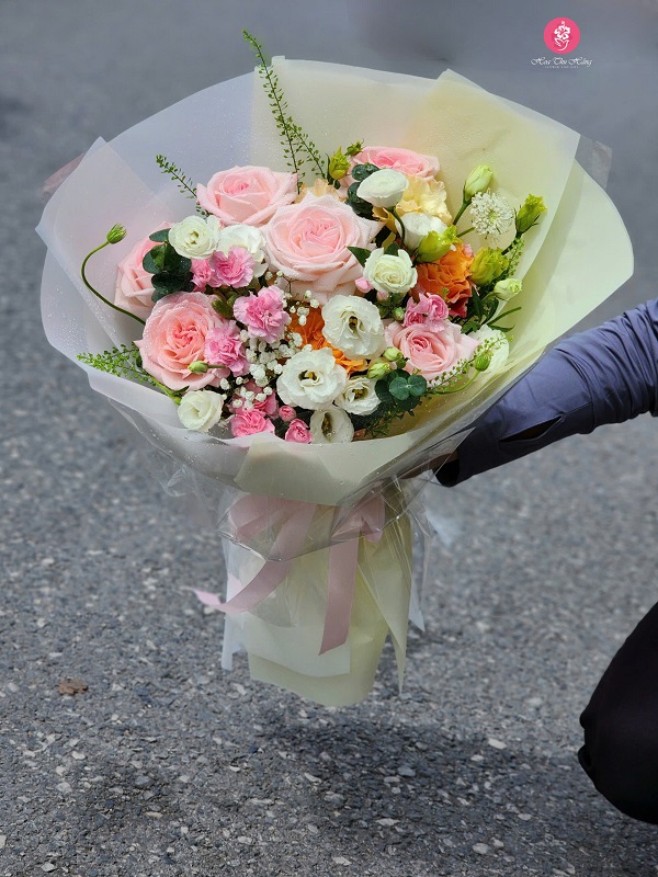 Bó hoa tươi hỗn hợp MS274