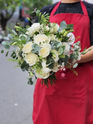 Hoa cầm tay cô dâu MS05