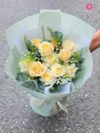 Bó hoa tươi hỗn hợp MS327