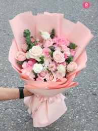 Bó hoa tươi hỗn hợp MS317