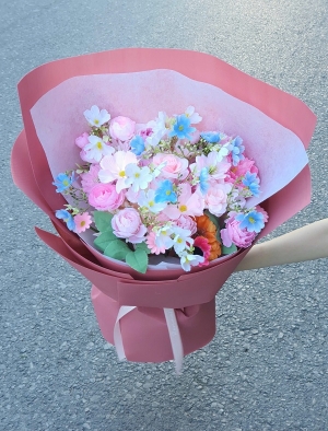 Bó hoa lụa GN MS 29