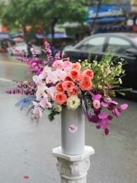 Bình hoa chúc mừng MS02
