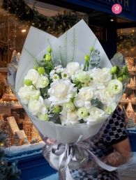 Bó hoa tươi hỗn hợp MS277