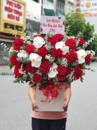 Hộp hoa tươi MSL134