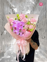 Bó hoa tươi hỗn hợp MS286