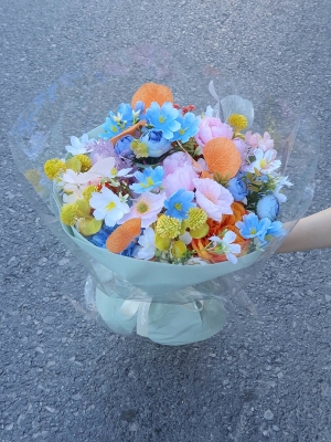 Bó hoa lụa GN MS 39