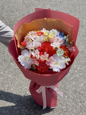 Bó hoa lụa GN MS 07