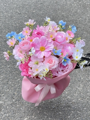 Bó hoa lụa GN MS 01