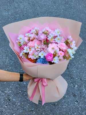 Bó hoa lụa GN MS 33
