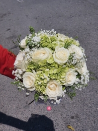 Hoa cầm tay cô dâu MS14