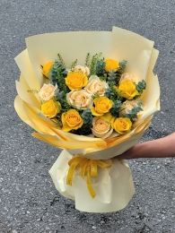 Bó hoa tươi hỗn hợp MS332