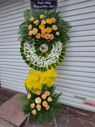 Hoa chia buồn MS65