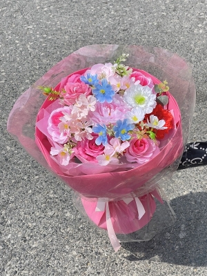 Bó hoa lụa GN MS 19