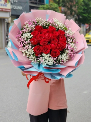 Bó hồng đỏ MSL81