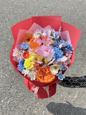 Bó hoa lụa GN MS 06
