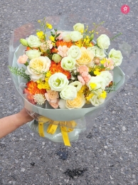 Bó hoa tươi hỗn hợp MS333