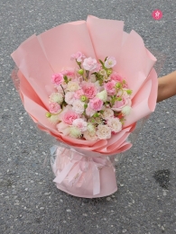 Bó hoa tươi hỗn hợp MS334