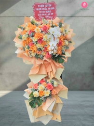 Kệ hoa khai trương, chúc mừng MS442