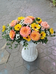 Bò bàn, bát hoa để bàn MS16