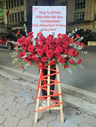 Kệ hoa khai trương, chúc mừng MS431