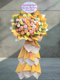Kệ hoa khai trương, chúc mừng MS441