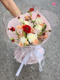 Bó hoa tươi hỗn hợp MS295