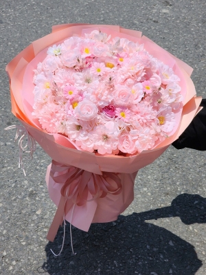 Bó hoa lụa GN MS 34
