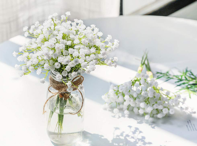 Hoa tươi Hải Phòng - Bạn có ý nghĩa của hoa baby trắng?